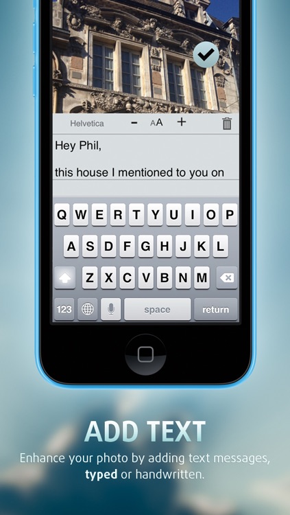 Note Rocket: sketchpad for photos, write, type, draw on photos, add voice memos and inform coworkers,clients and friends.