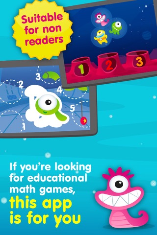 Aliens & Numbers - educational math games to simple learn counting, tracing & addition for kids and toddlersのおすすめ画像3