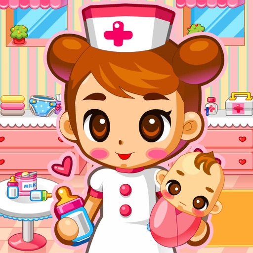 Baby Hospital Nurse: Babysitting & Baby Care Icon