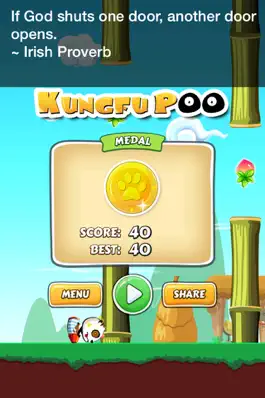 Game screenshot Kung Fu Poo - Tiny Flying Panda hack