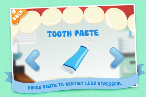 Dentist Office Edu Story - 5 in 1 Fun Educational Game - Kids Learn Basic Instruments for Teeth and Gum Care by ABC BABY screenshot 2