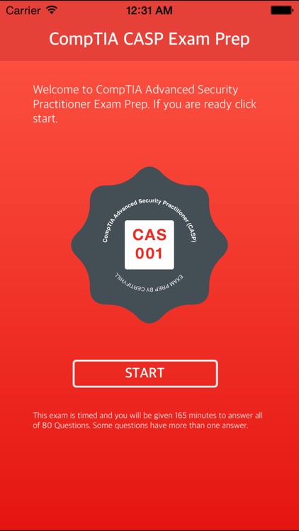 CAS-001 - CompTIA Advanced Security Practitioner (CASP) Certification - Exam Prep