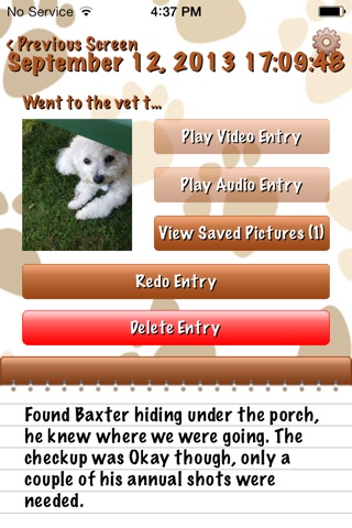 My Pet's Video Diary screenshot 2