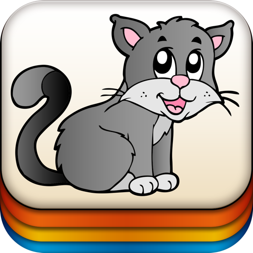 Animal Memory - Classic Matching Puzzle Game for Preschool Toddlers, Boys and Girls