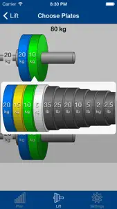 Barbell Builder screenshot #3 for iPhone