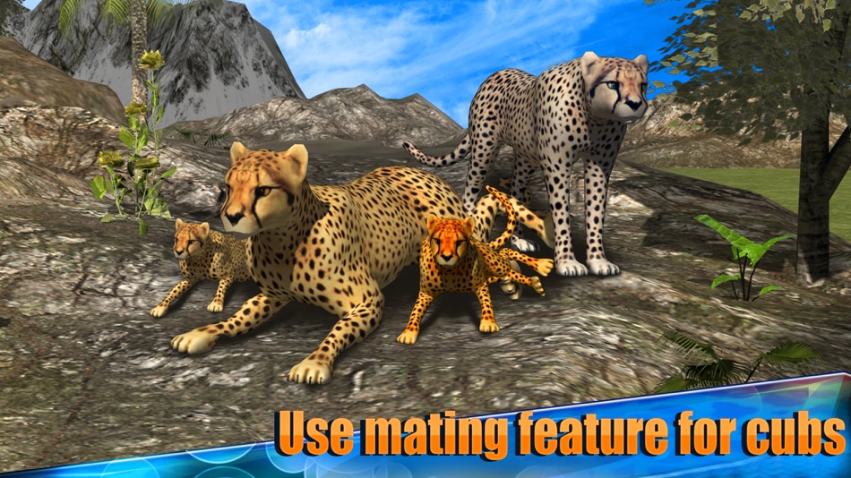 #3. Angry Cheetah Simulator 3D (iOS) 由: Tap2Play, LLC (Ticker: TAPM)
