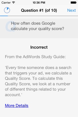 AdWords Fundamentals Revision Guide (Lite) screenshot 4