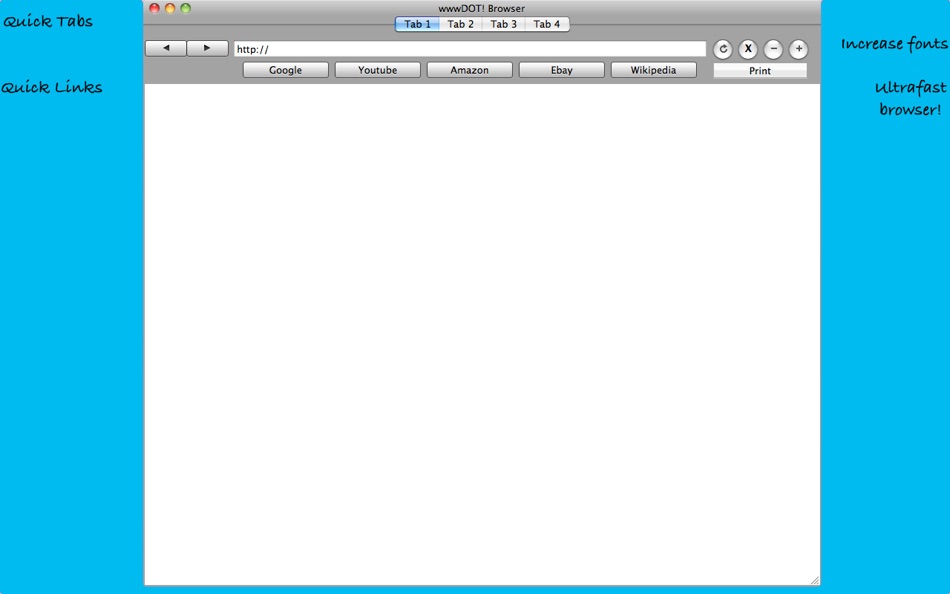 wwwDOT! Web Browser (macOS) โดย: Alexander Radford wwwDOT! Web Browser (macOS) โดย: Alexander Radford
