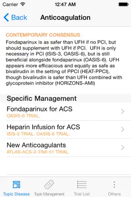 Game screenshot HeartEvidence Lite: Landmark trials in Cardiology hack