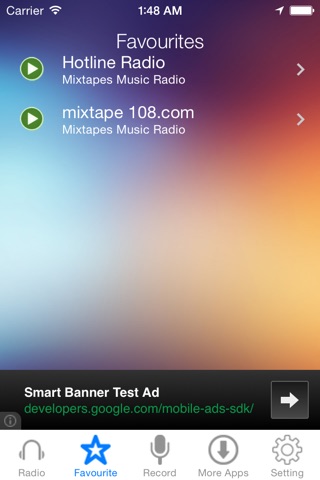 Mixtapes Music Radio Recorder screenshot 3