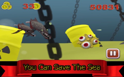 zombie fish : jaws against underwater mutants shrimp resistance! screenshot 3