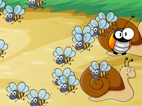 Screenshot #6 pour Insectes et des vers jeu pour enfants : découvrir le monde des insectes ! jeux pour les tout petits