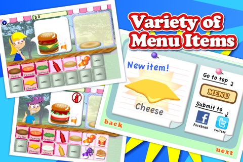 Yummy Burger Free New Maker Games App Lite- Funny,Cool,Simple,Cartoon Cooking Casual Gratis Game Apps for All Boys and Girls screenshot 4