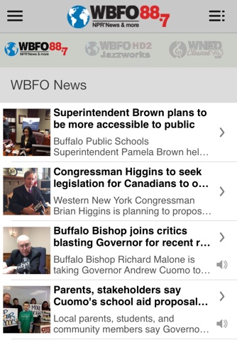 News 970 WNED/ The Information Station screenshot 4