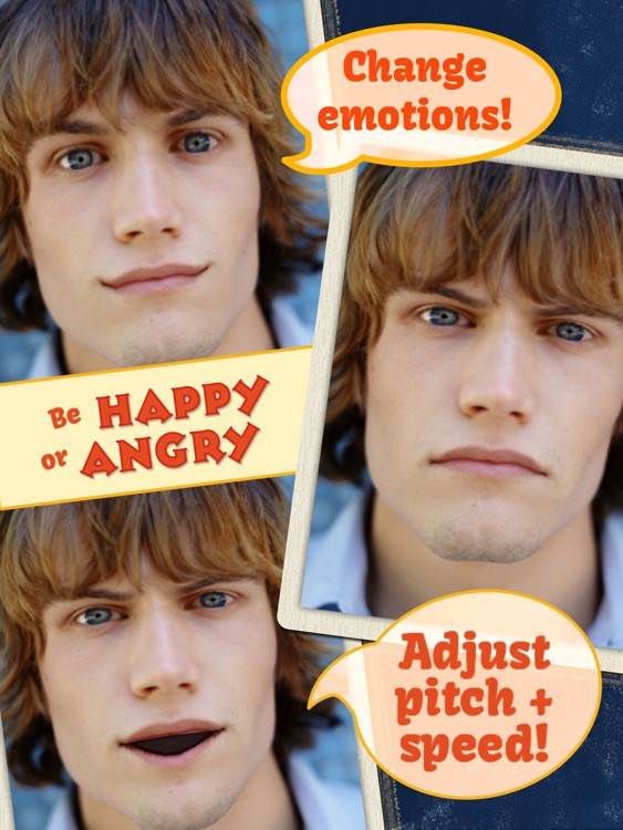 Talking Face HD Free - Photo Booth a Selfie, Friend, Pet or Celebrity Picture Into a Realistic Video