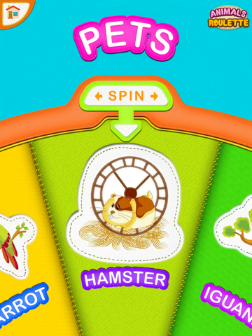 Screenshot #6 pour Animals Roulette HD - Sounds and Noises for Kids.