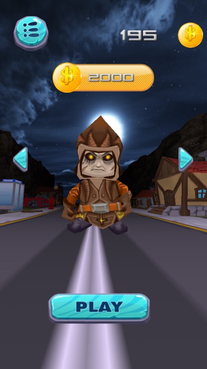 Cartoon street runner 3D