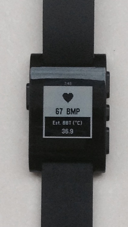 Heart Rate for Pebble