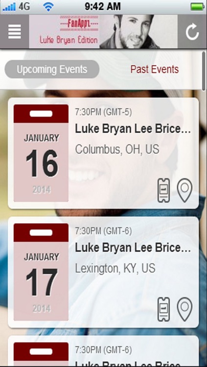 FanAppz - Luke Bryan Edition