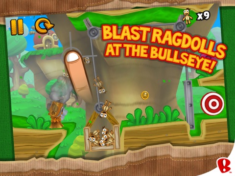 Ragdoll Blaster 3 HD screenshot 2