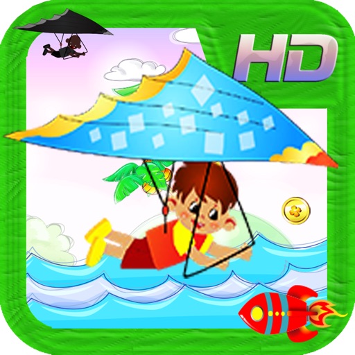 Crazy Little Gliders - Flying Games For Boys And Girls Who Love Gliding Above Sea Water Icon