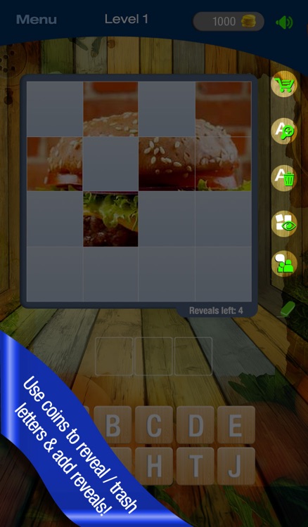 Guess It! Pic Food – Free Trivia Word Scramble Quiz Game. Have fun guessing what’s the food photo but don’t give up, solve words with family and friends help! screenshot-4