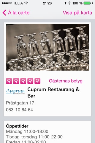 Restaurangkoll screenshot 3