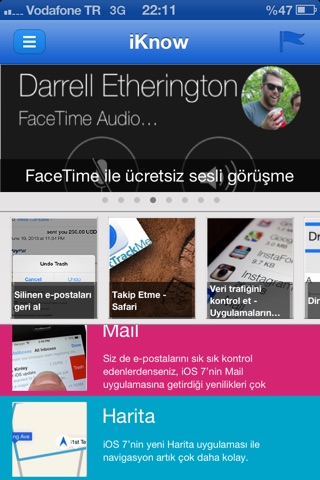 iKnow – iPhone ve iPad için İpuçları ve Püf Noktaları - iOS 7 için zenginleştirildi screenshot 4