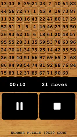 Game screenshot Number Puzzle 10X10 Slider Free apk