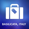Basilicata, Italy Offline Vector Map