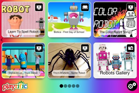 Robots: Videos, Games, Photos, Books & Interactive Activities for Kids by Playrific screenshot 3