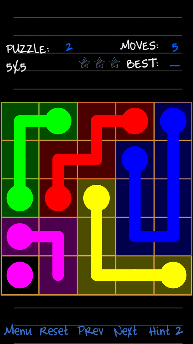 Dots Pipe iPhone screenshot 2 - Games app