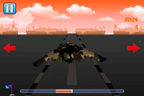 Fighter jet dangerous landing - flying parking mission screenshot 3