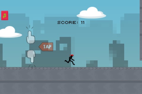 Stickman Runner Sprint Cityのおすすめ画像1