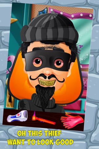 Crazy Hairy Faces Spa and Salon - Hair barber stylist and Hair cut game screenshot 2