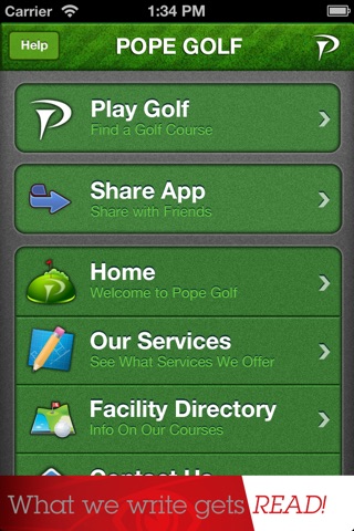 Pope - Golf GPS screenshot 2