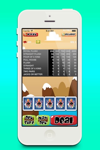 Candy Rush Poker Room - Jacks or Better Video Poker screenshot 3