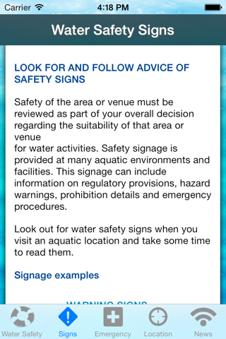 Victorian Water Safety Guide screenshot 3