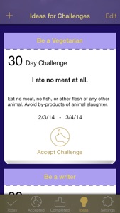 nDay Challenges - change Your Life for n Days screenshot #2 for iPhone