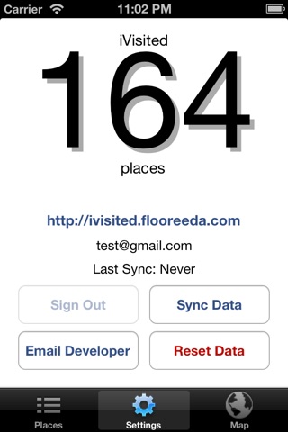 Places iVisited Free screenshot 2