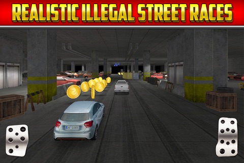 3D Drag Racing Nitro Turbo Chase - Real Car Race Driving Simulator Game screenshot 4