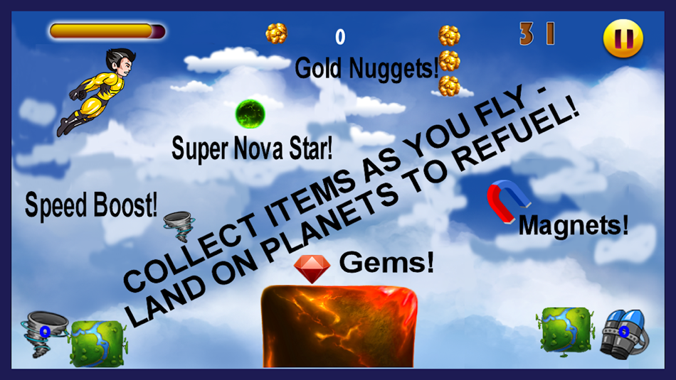 #2. Super Hero Action Jump Man - Best Fun Adventure Jumping Race Game (iOS) 由: Loretta Cheron