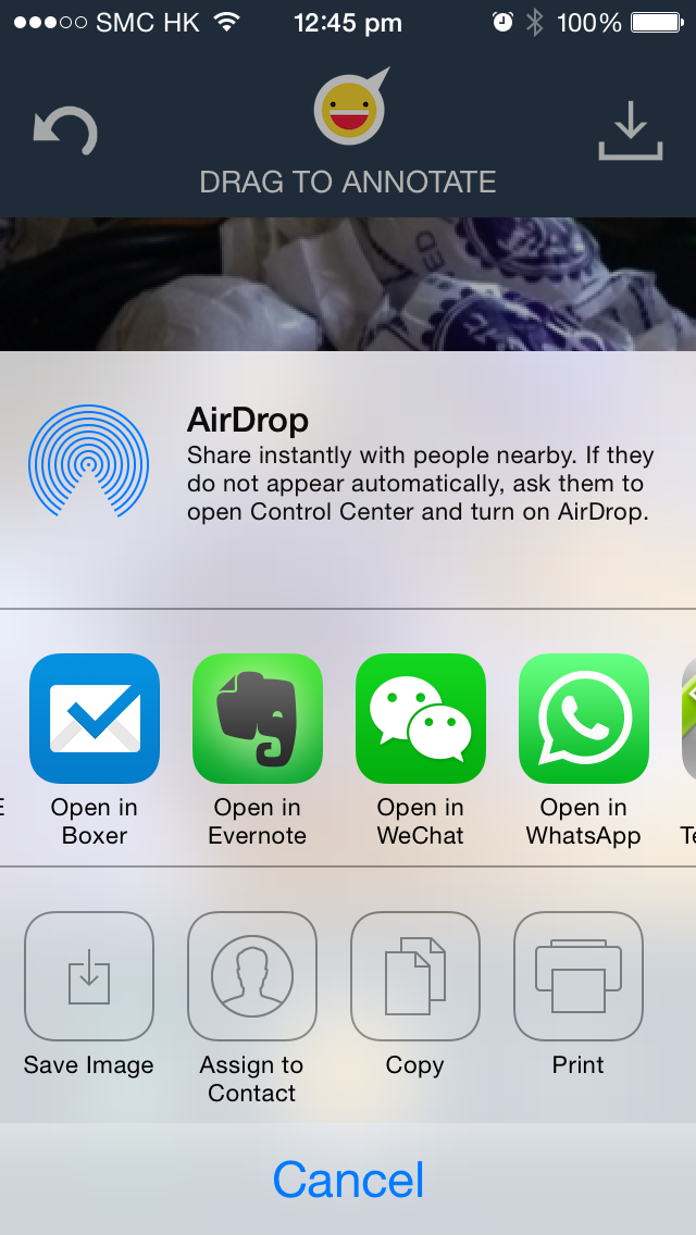 App screenshot