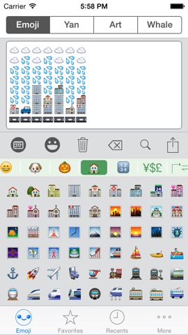Emoji Keyboard Free Emoticons Art Unicode Symbol Smiley Faces Stickersのおすすめ画像1