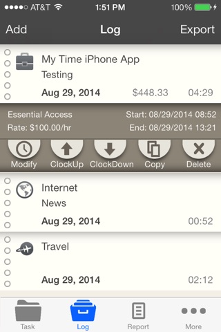 My Time – A beautiful tracker. screenshot 2