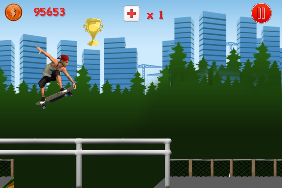 Epic Skateboard King Rival Race - Wicked Skater Racing Free screenshot 4