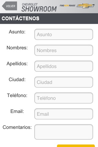 Chevrolet Showroom Colombia screenshot 2