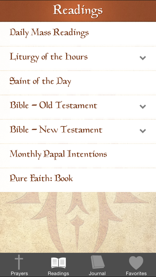 #3. Pure Faith (iOS) 由: Totus Tuus Press