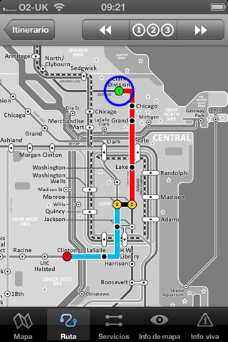 Chicago Metro - Map and route planner by Zuti screenshot 2