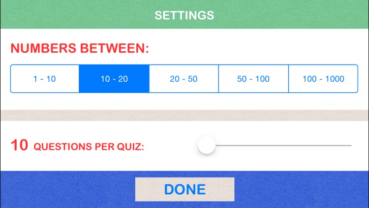 MQuiz Number Line - Number Sequence Math Quiz for Pre-School, Kindergarten and First Grade